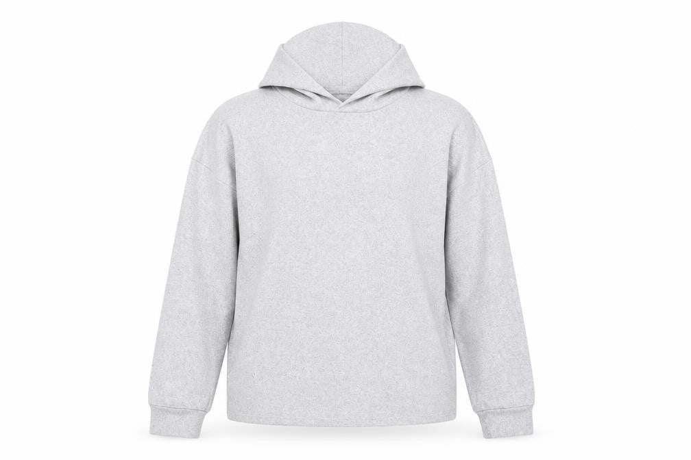 Marks & Spencer Girls Grey Pullover Hoodie 13-14 Years Knit Long Sleeve