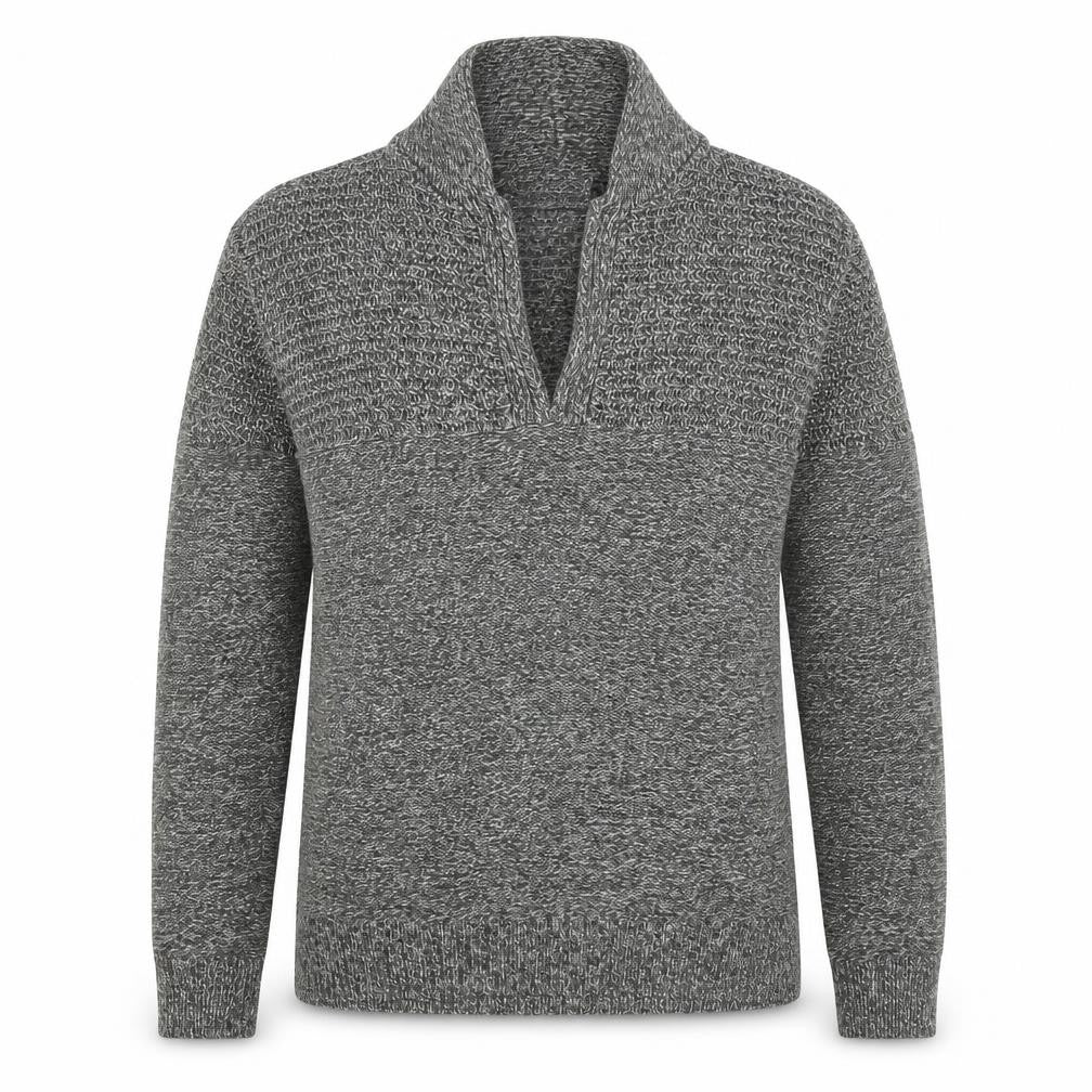 French Connection Women's Grey Cowl Neck Knit Jumper Size M
