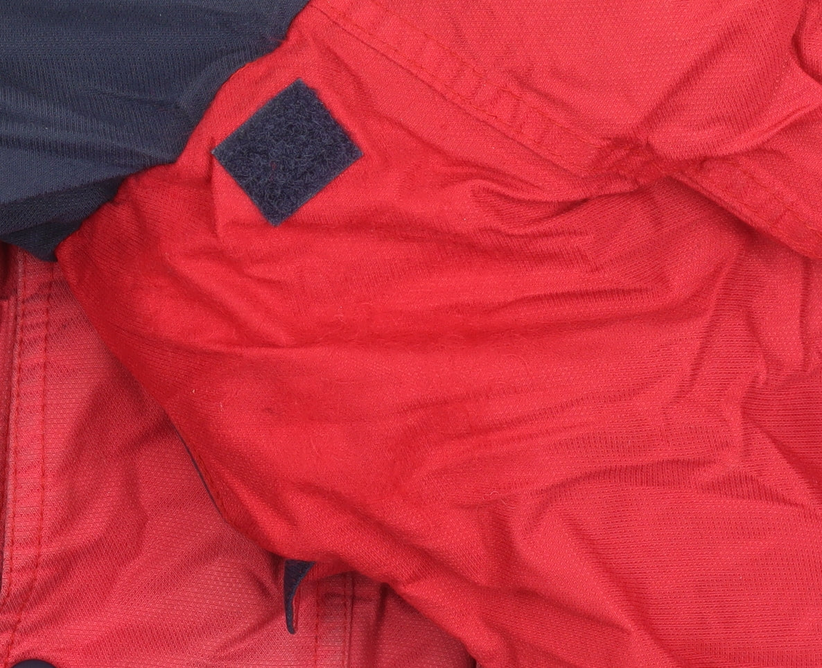 Gelert Men's Red Parka Jacket S Waterproof Hooded Hiking Coat
