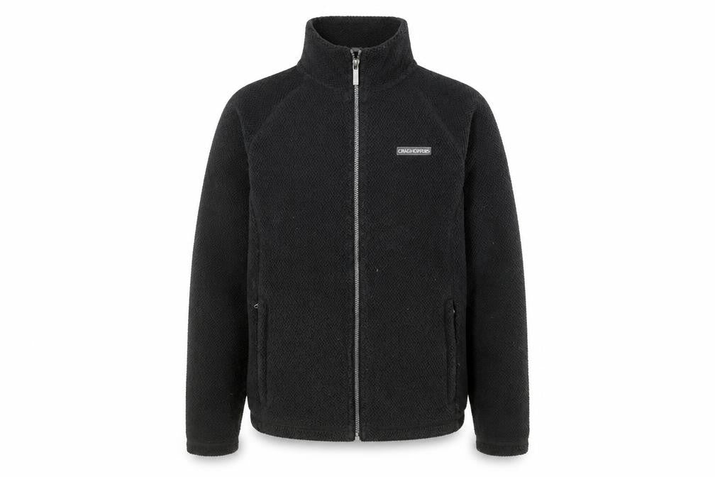 Craghoppers Men's Black Fleece Full Zip Jacket Size S