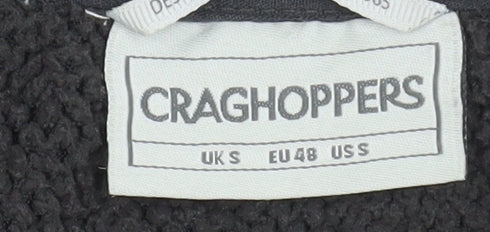 Craghoppers Men's Black Fleece Full Zip Jacket Size S