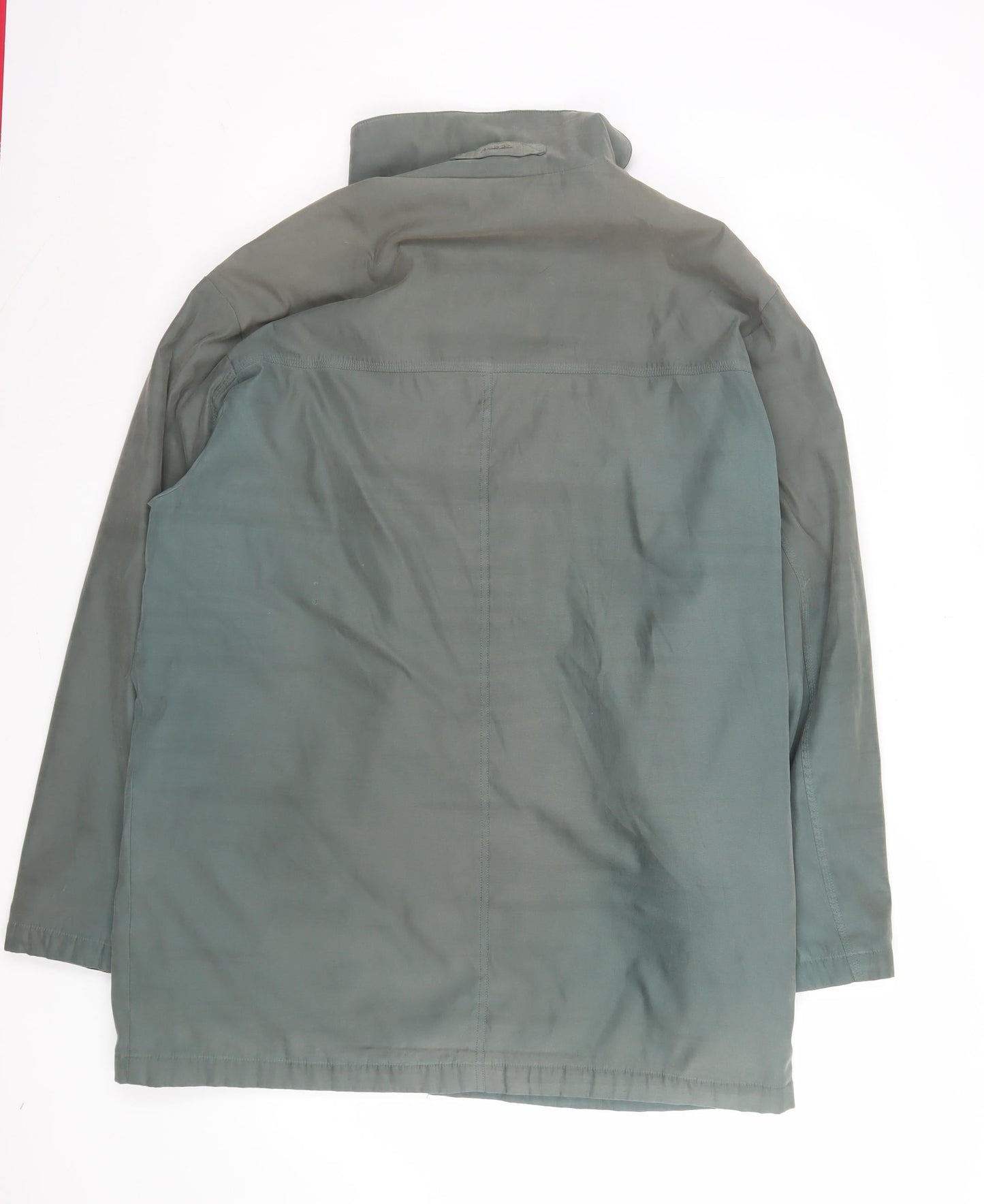 Aldon Women’s Green Mid-Length Lined Overcoat Jacket M