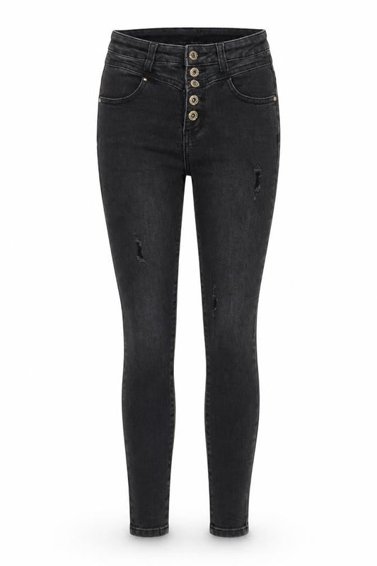 Hello Miss Women's Black High Rise Skinny Jeans Size 8