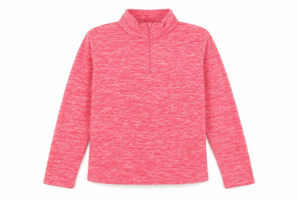 Mountain Warehouse Womens Pink 1/2 Zip Pullover Sweatshirt UK 16