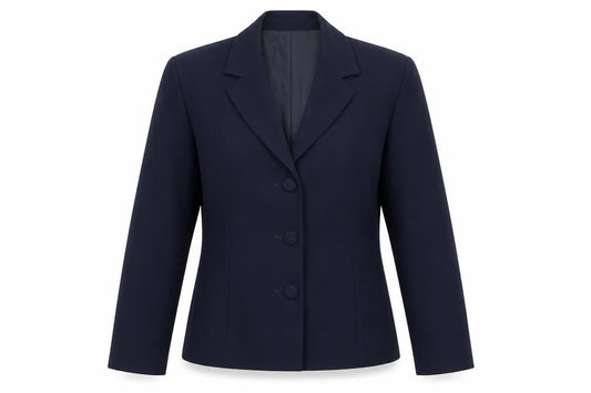 Marks & Spencer St Michael Women's Navy Blazer UK 10 Classic Fit