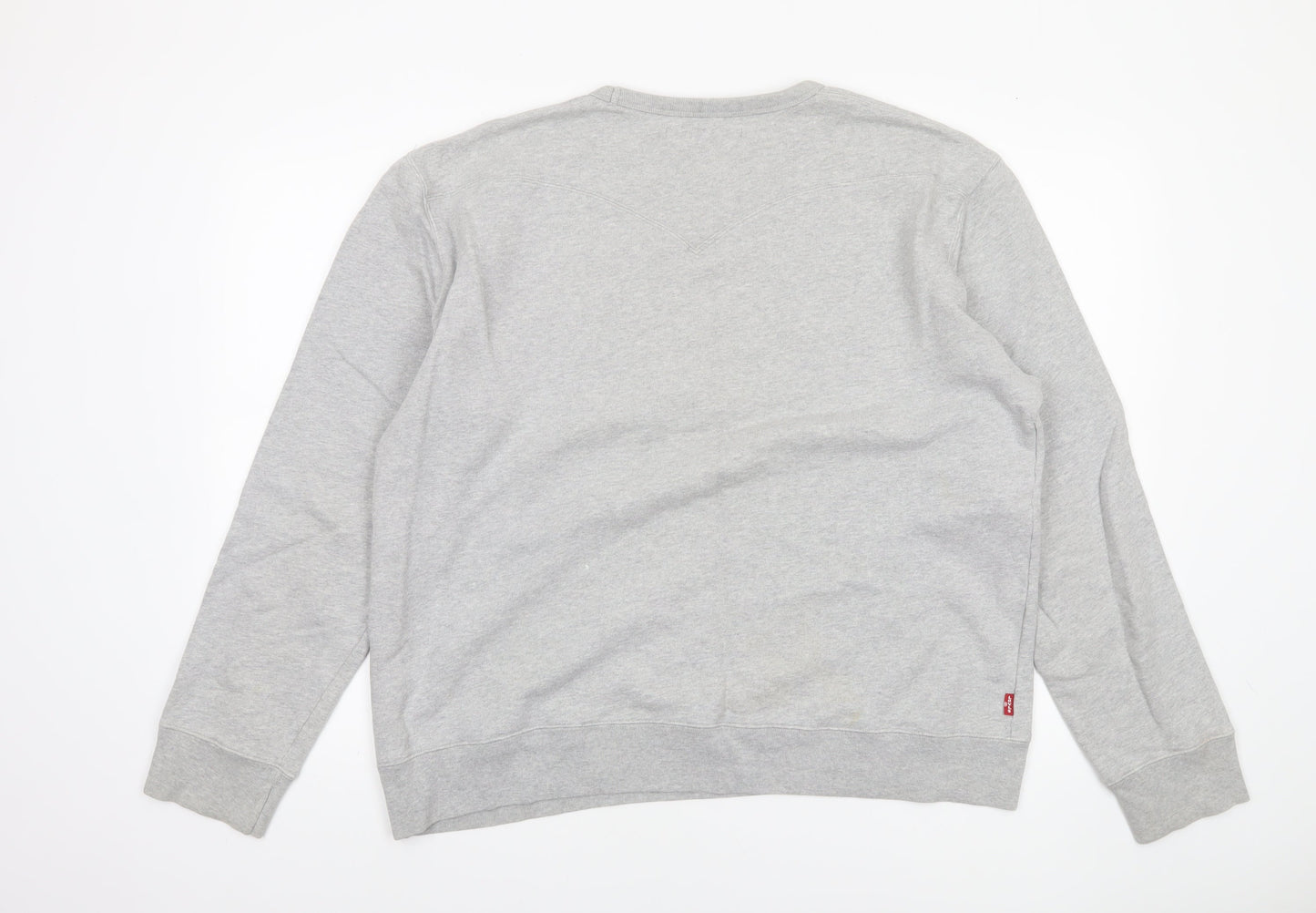 Levi Strauss & Co. Mens Grey 501 Graphic Pullover Sweatshirt XL
