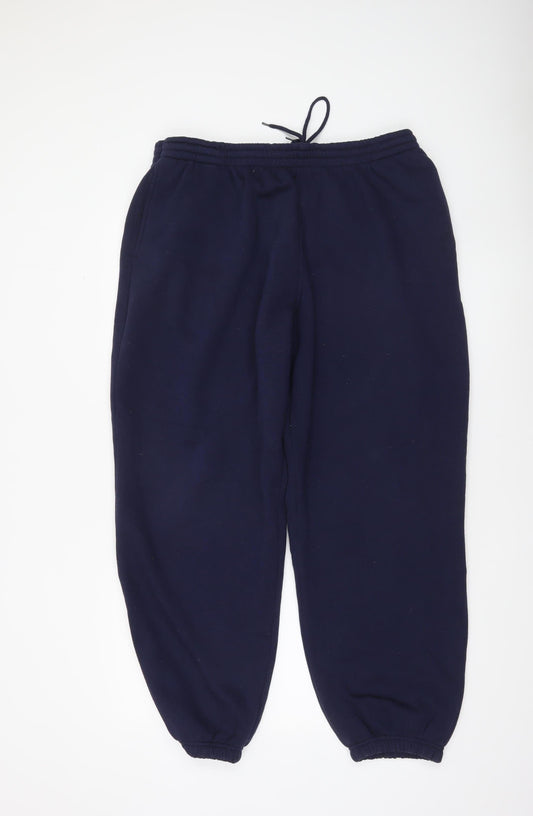 R&R Sport Men's Navy Blue Large Sweatpants Jogger Trousers