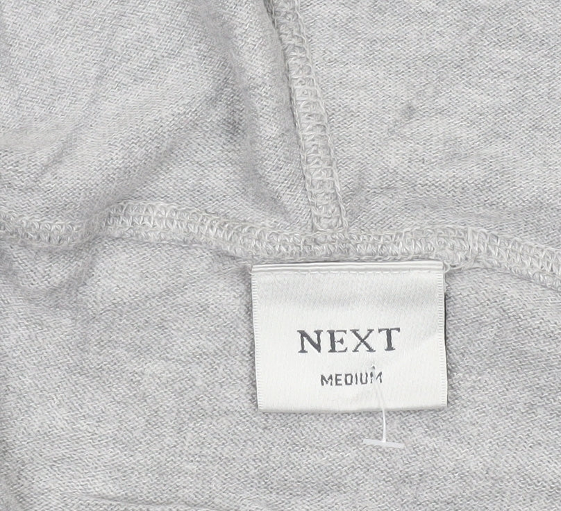 Next Womens Grey Sleeveless Hooded Pullover Jumper Size M