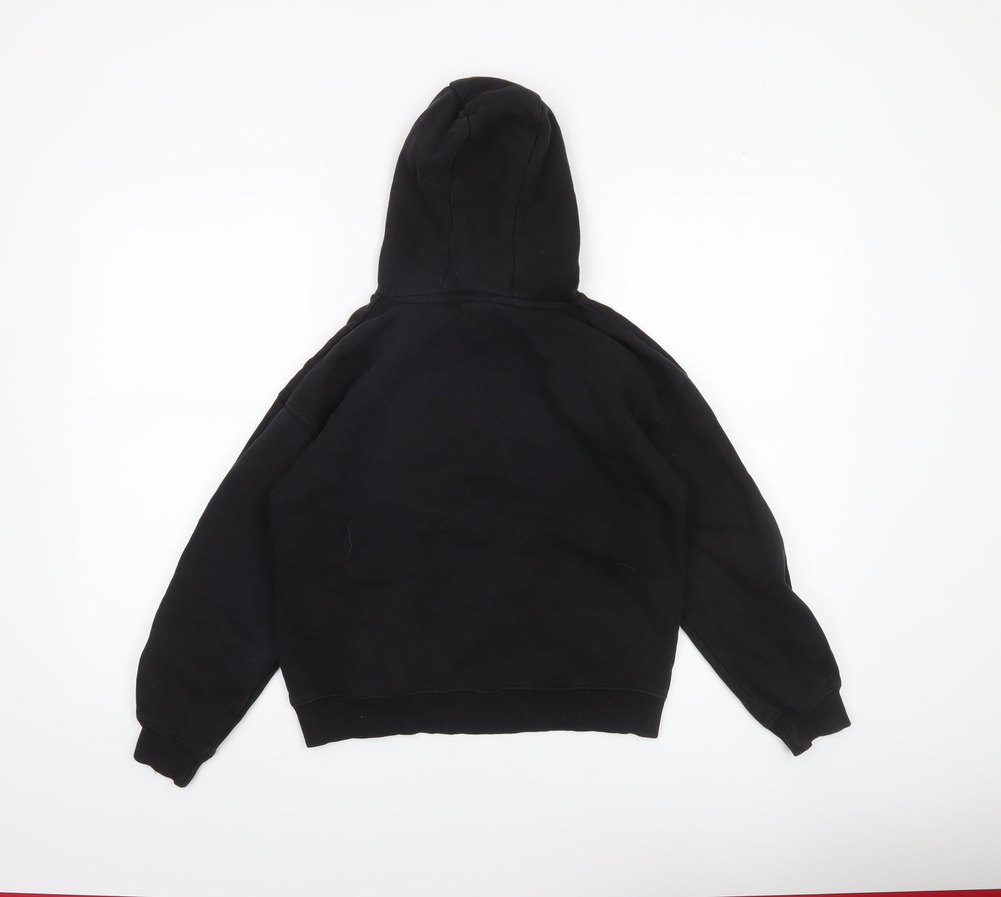 Ellesse Boys Black Pullover Hoodie 10-11 Years Logo Print Sweatshirt