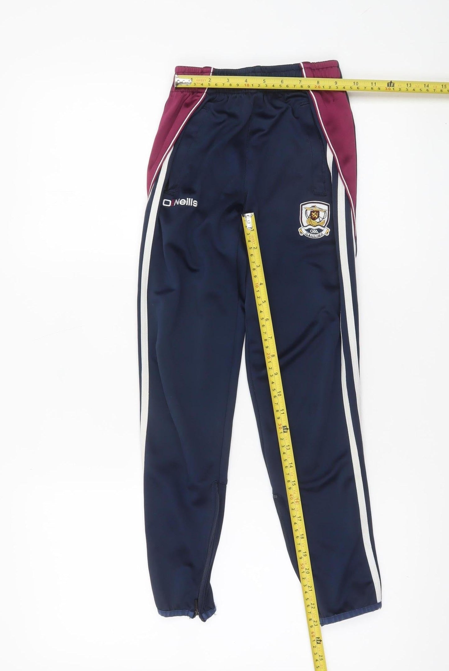 O'Neills Boys Blue Jogger Sports Trousers Age 9-10 Years with Side Stripes
