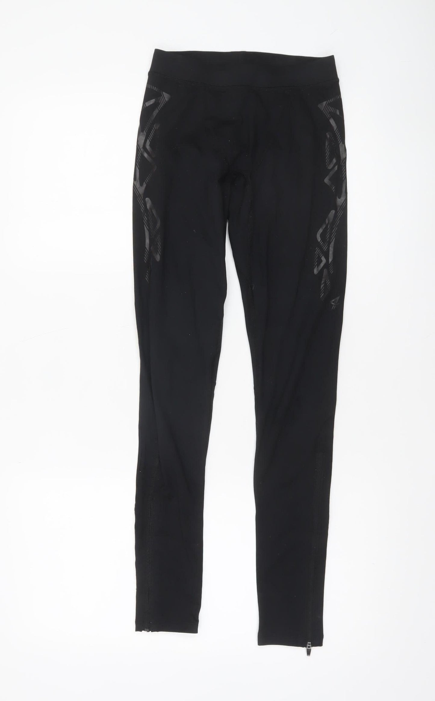 Reebok Women's Black Compression Leggings Size S Gym & Training Wear