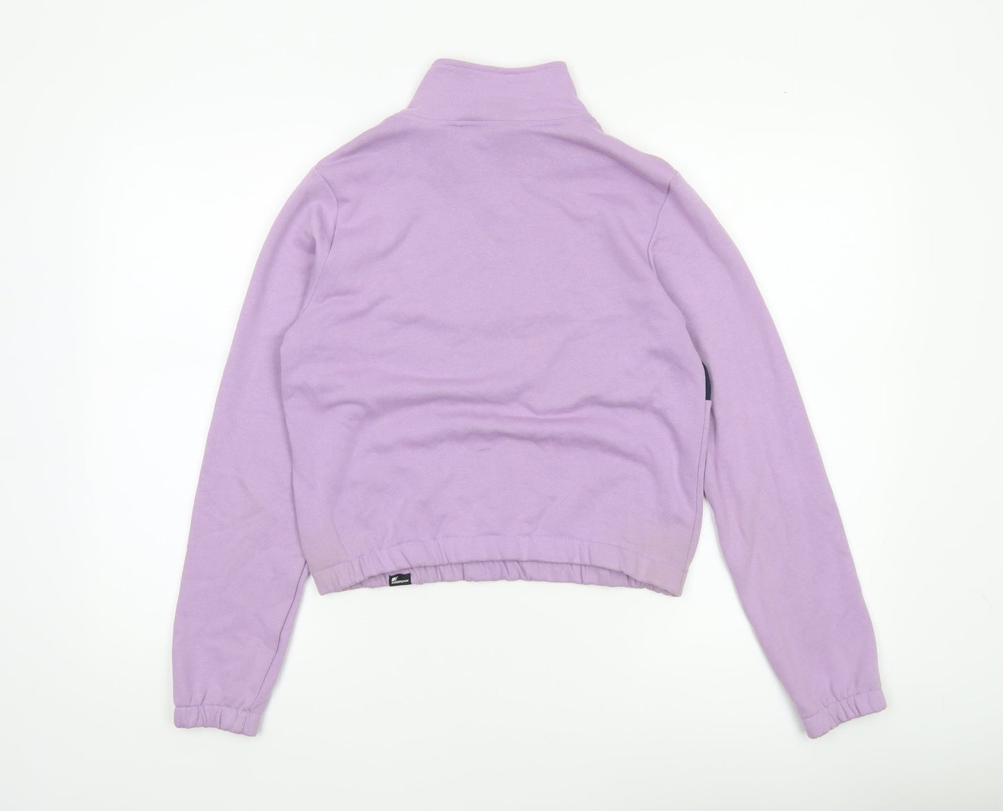 New Balance Women's Purple 1/4 Zip Sweatshirt XS Athletic Pullover