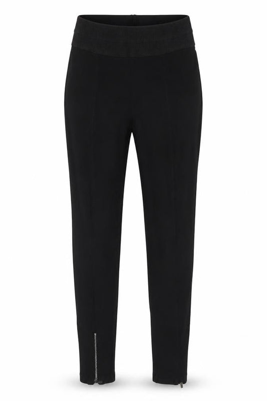 Zara Basic Women's Black XS Skinny Stretch Ankle Zip Leggings