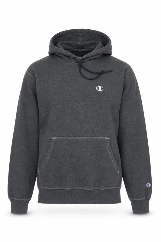 Champion Men's Grey Pullover Hoodie Size S Regular Fit Fleece