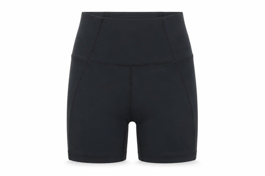 USA Pro Womens Black Size 6 Biker Shorts High Waist Stretch Gymwear