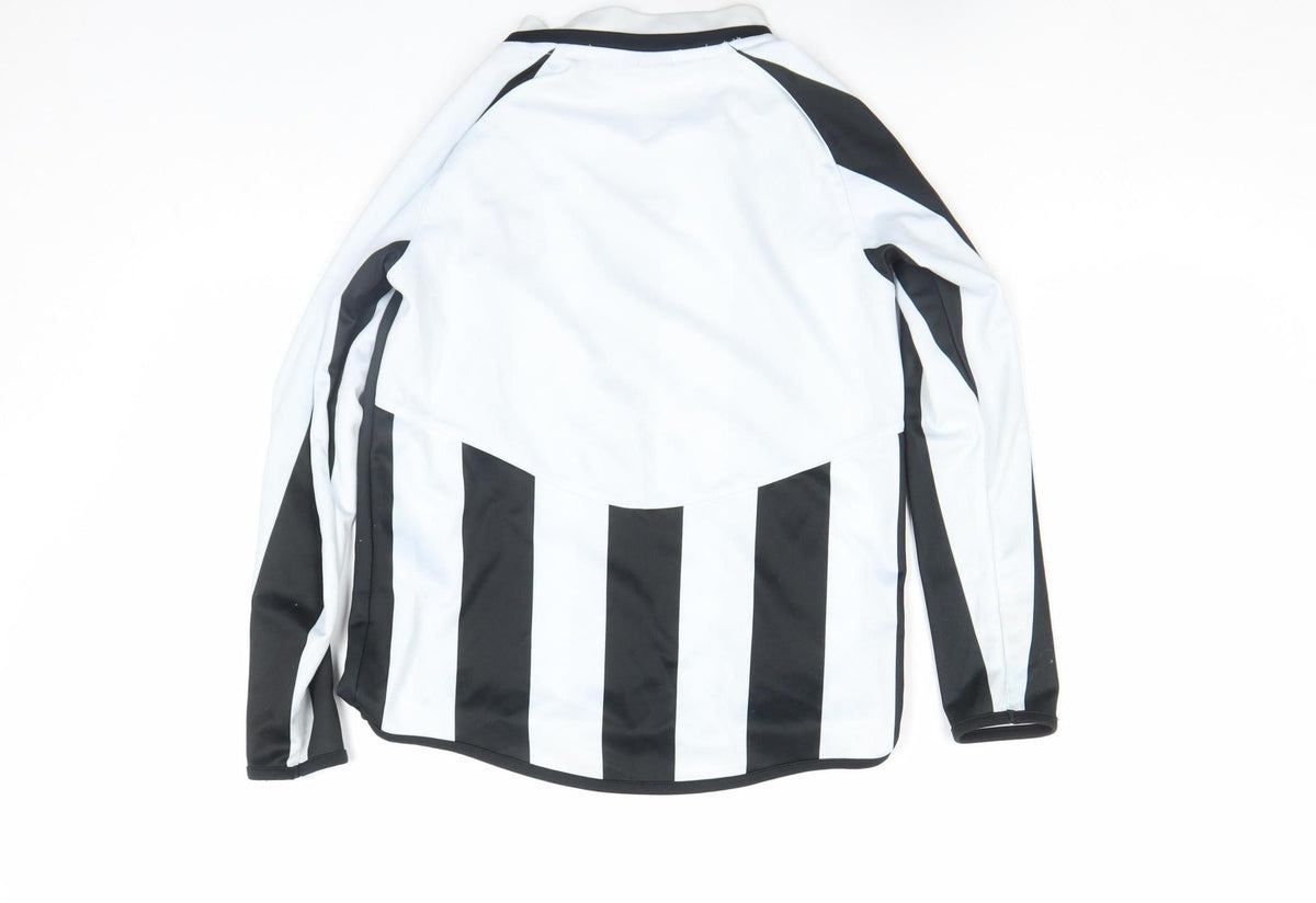 Stanno Boys Black White Long Sleeve Football Jersey Shirt Size 12 Years