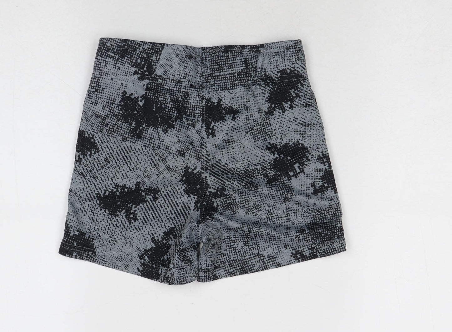 Champion Girls Grey Black XS (5/6) Biker Shorts 100% Polyester Activewear