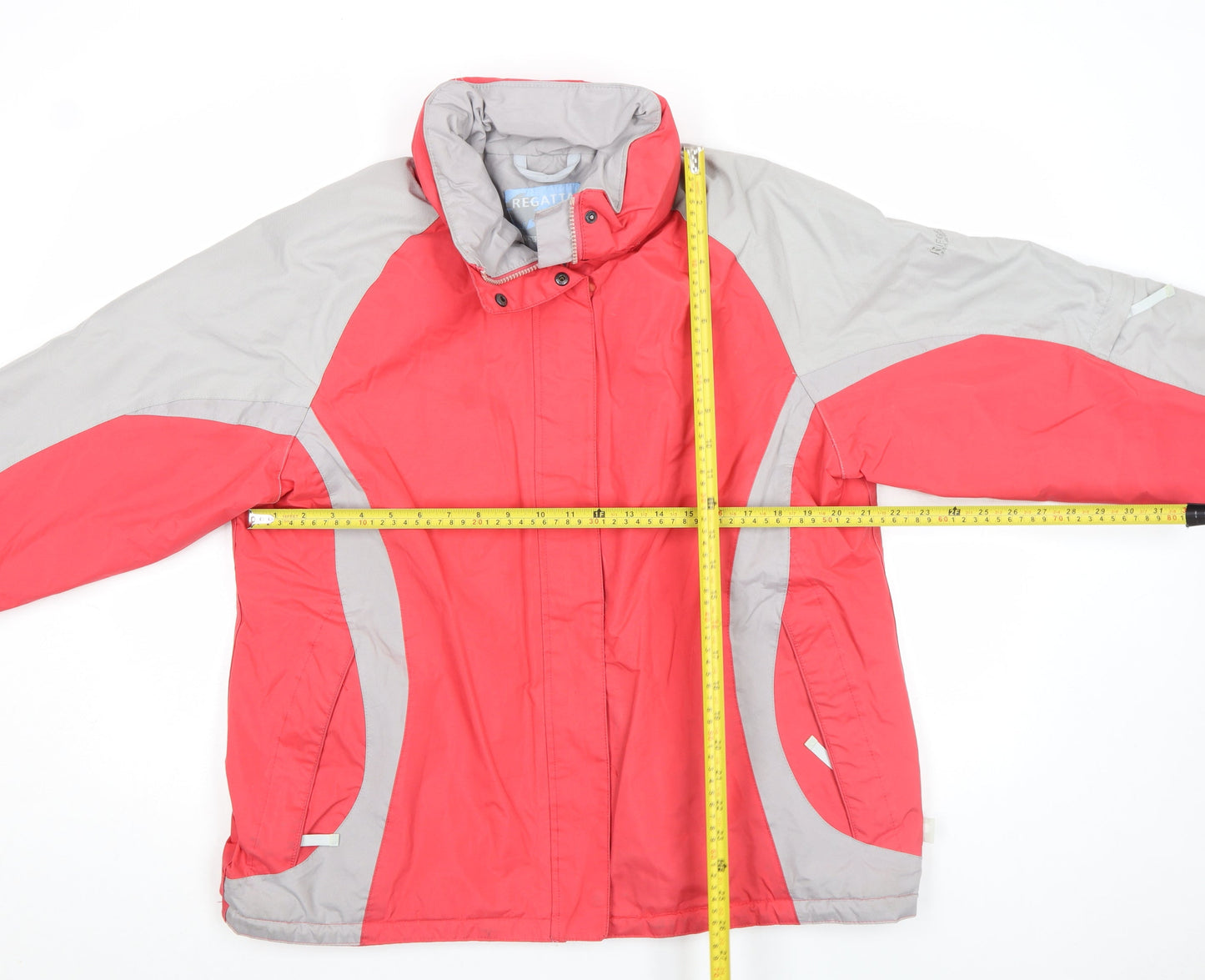 Regatta Women's Red Waterproof Rain Coat Jacket Size 16