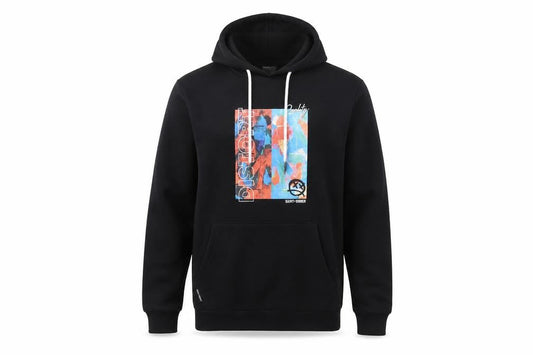 Saint + Sinner Men's Black Pullover Hoodie Size S Graphic Print