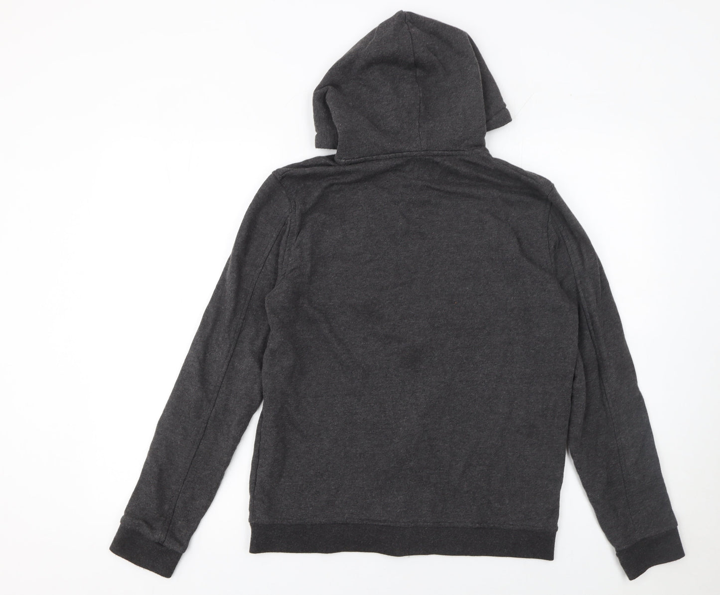 Guess Men’s Grey Full Zip Hoodie Size L – Los Angeles 1981 Logo