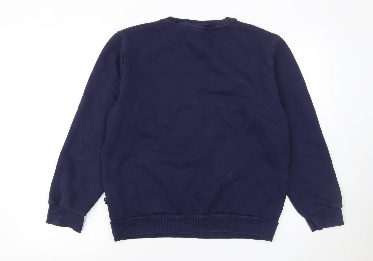Puma Men's Blue Crew Neck Pullover Sweatshirt Size S