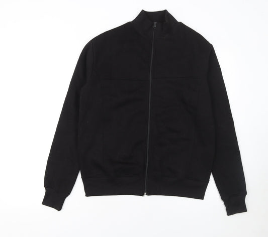 PrettyLittleThing Women's Black Full Zip Sweatshirt XS Classic Fit