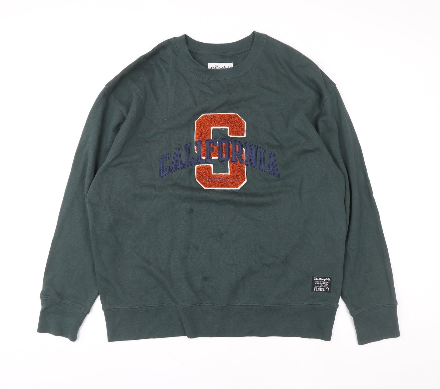 Primark Women’s Green California Graphic Cotton Sweatshirt XL