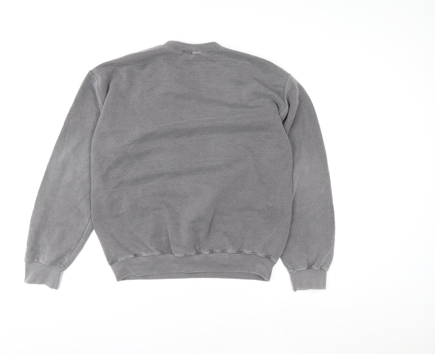 New Look Women Grey Pullover Sweatshirt XS 1994 Graphic Crew Neck