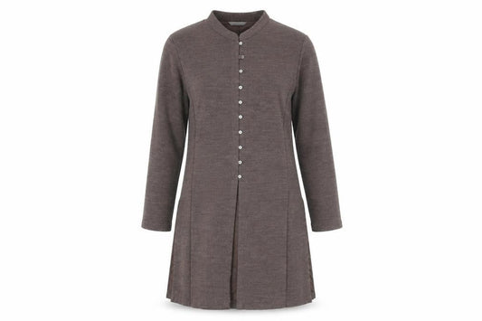 Marks & Spencer Women Brown Size 14 Collared Button Shirt Dress