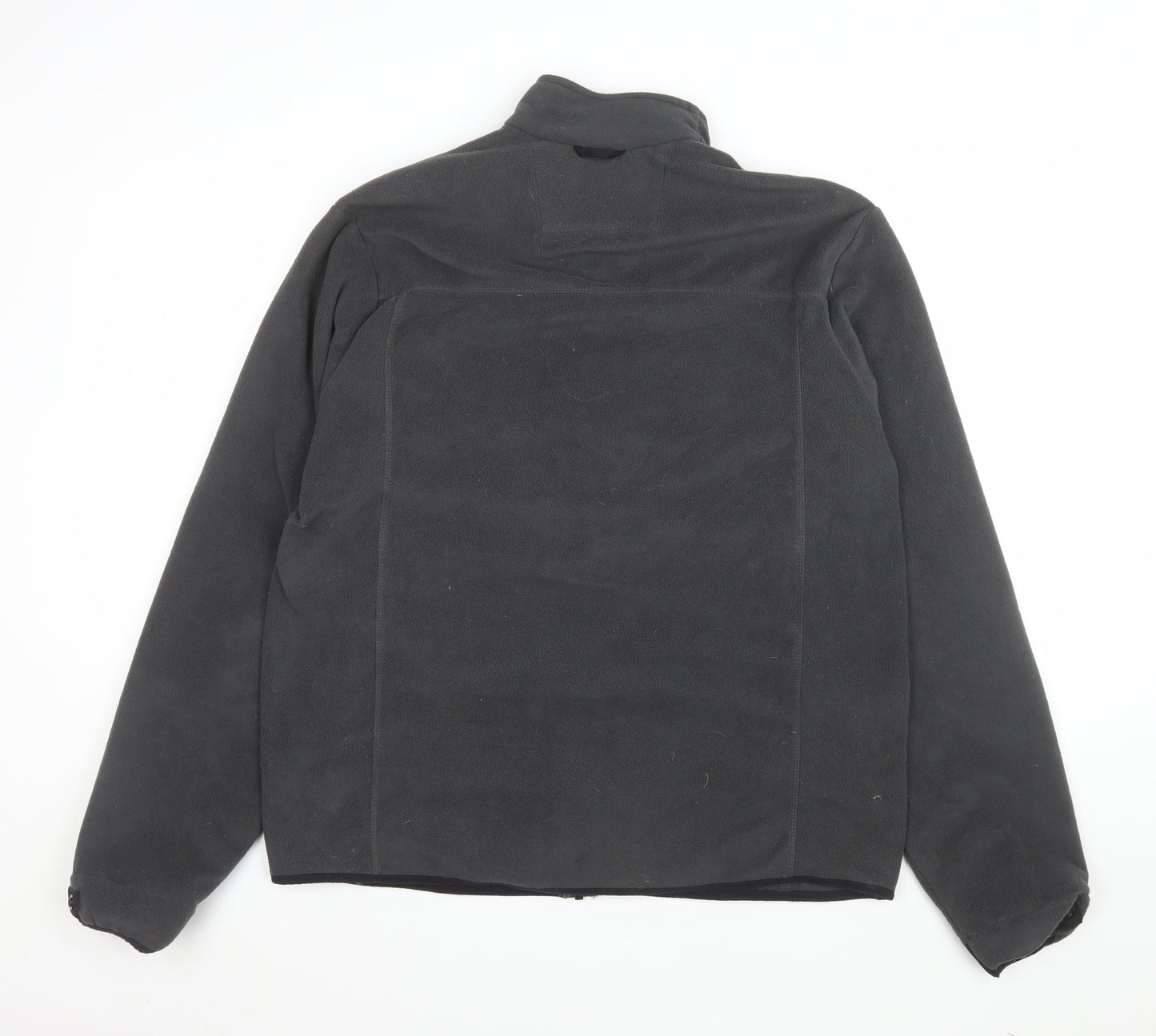 Quechua Men's Black 2XL Fleece Full Zip Jacket Outdoor Hiking