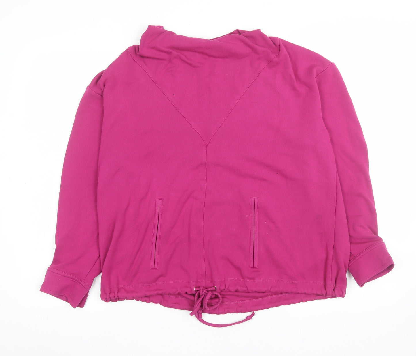 Dunnes Stores Women’s Pink Tunic Blouse L Viscose Blend Relaxed Fit