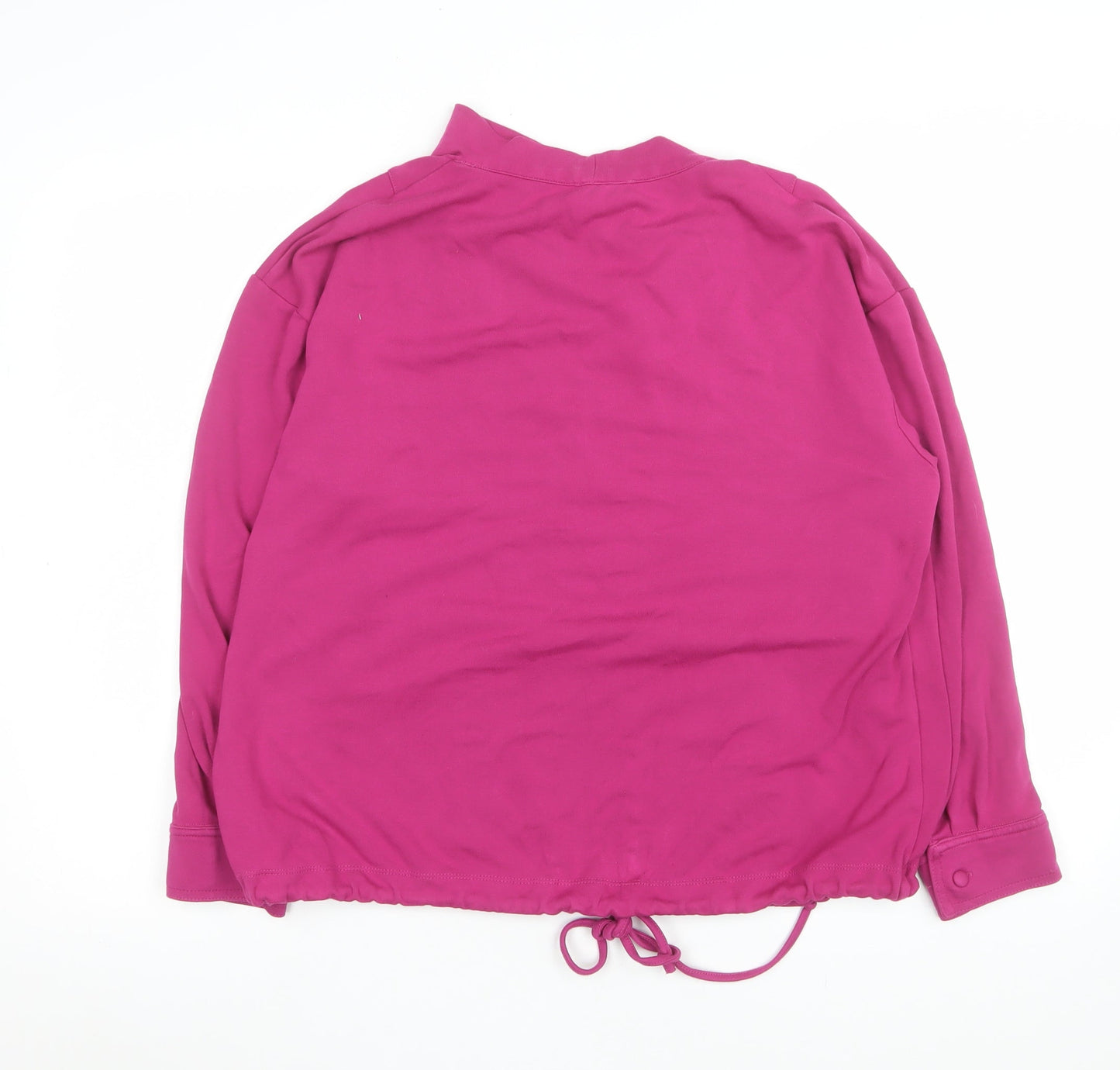 Dunnes Stores Women’s Pink Tunic Blouse L Viscose Blend Relaxed Fit