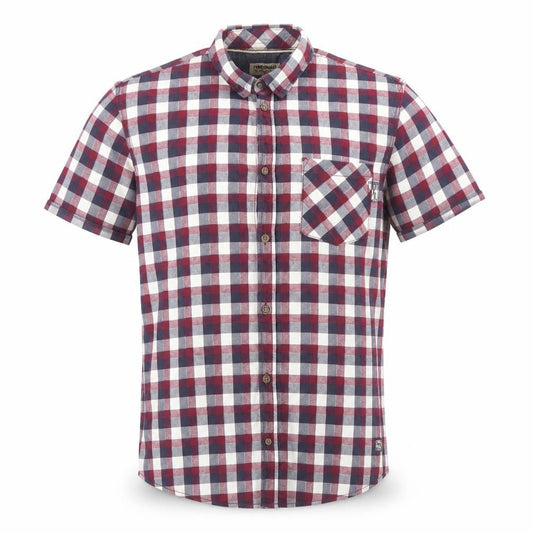 Jack & Jones Men’s Multicoloured Check Cotton Short Sleeve Shirt Size M