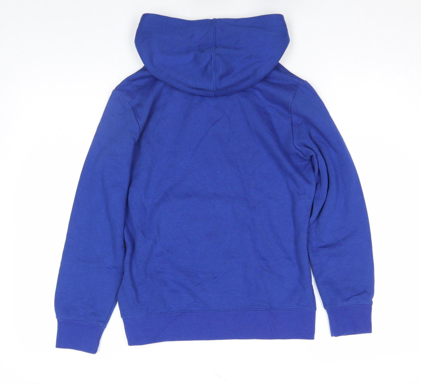 Champion Boys Blue Pullover Hoodie 11-12 Years Logo Fleece Sweatshirt