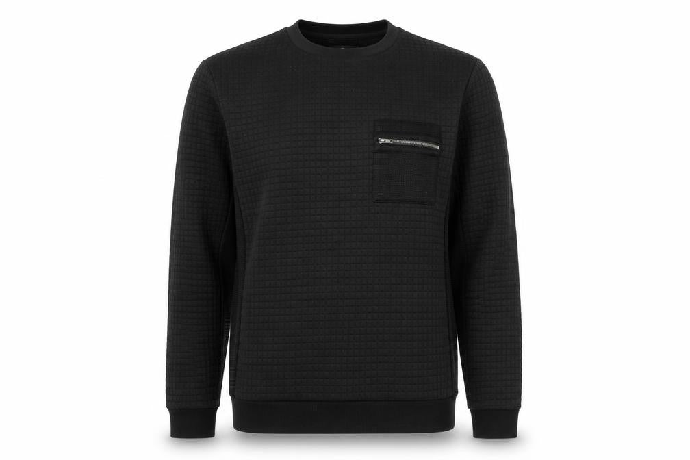 Casual Friday by Blend Men's Black Crew Neck Sweatshirt M Regular Fit