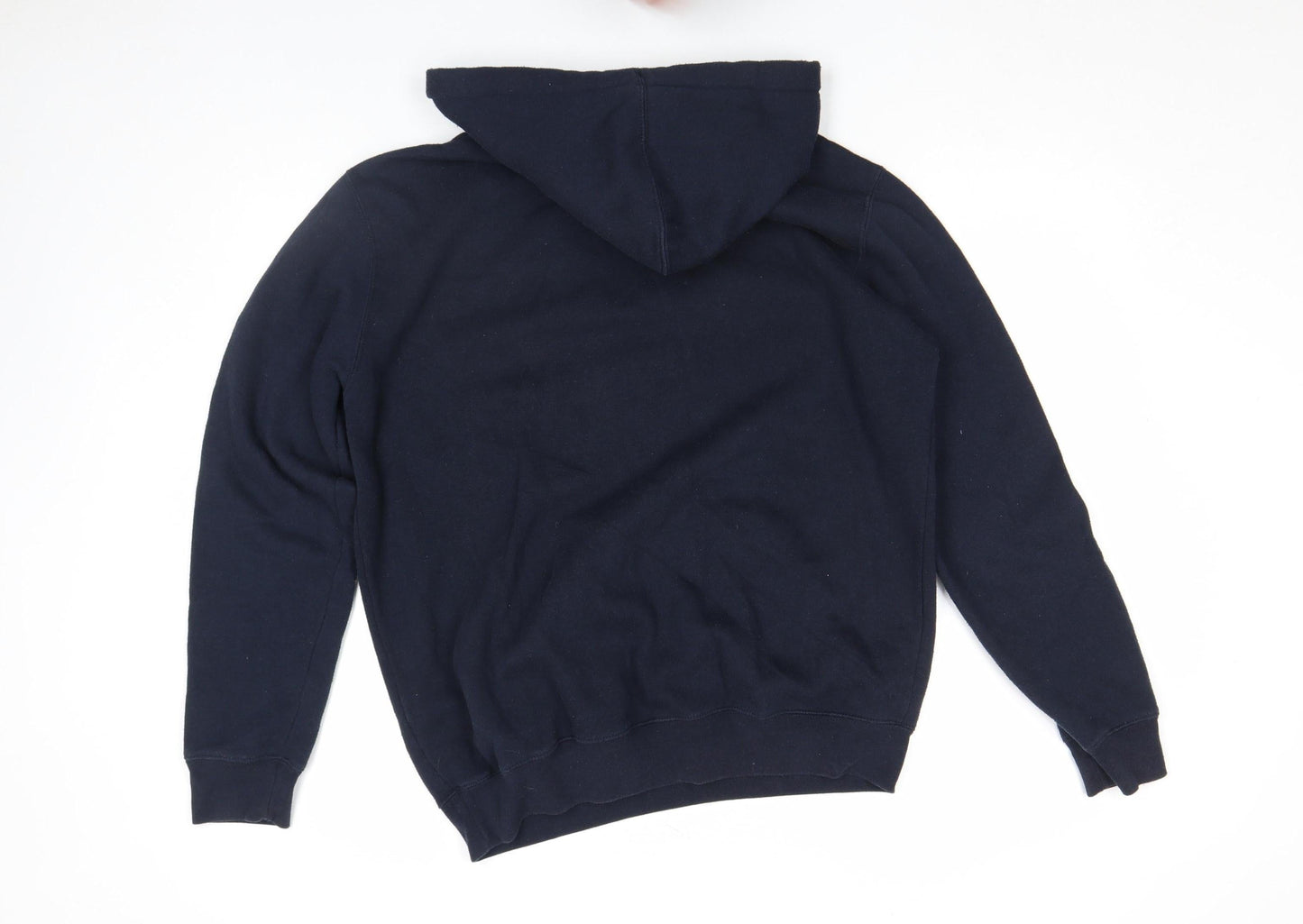 Lemon Collection Men's Blue Pullover Hoodie XL ROMA Print