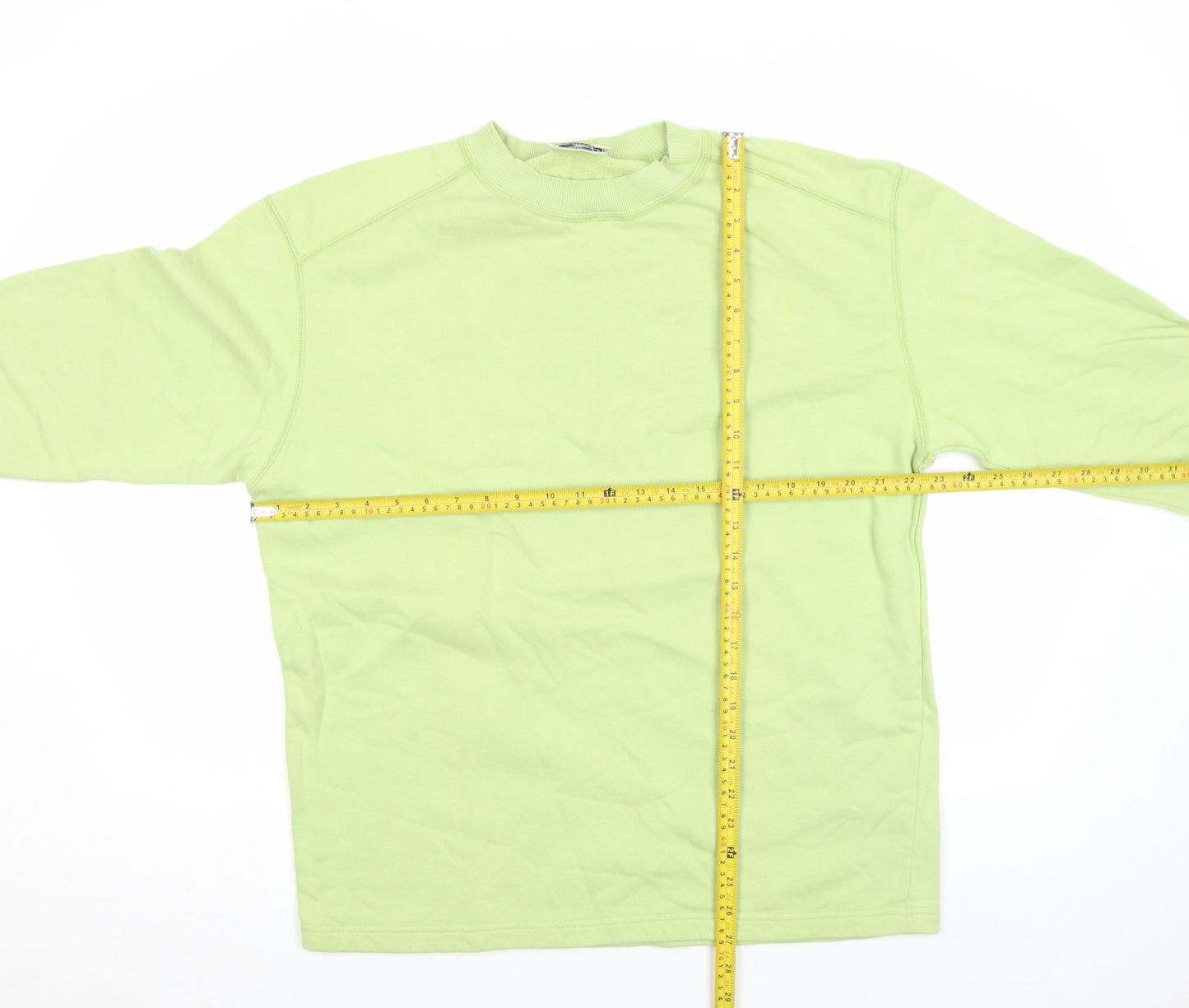 Activewear Women's Green Medium Crew Neck Pullover Sweatshirt