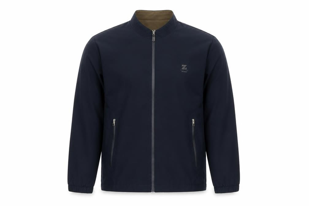 VALNETING Men's Blue XS Full Zip Softshell Casual Jacket