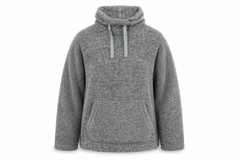 Marks & Spencer North Coast Grey Fleece High Neck Pullover Sweatshirt Mens M