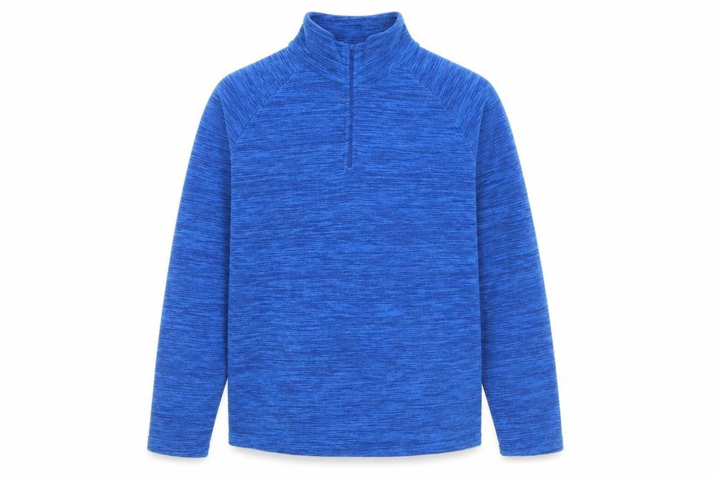 Mountain Warehouse Men's Blue 1/2 Zip Fleece Sweatshirt Size S