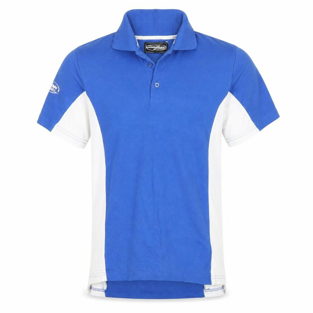 Mazon Hockey Men's Blue White Sports Polo Shirt Size S