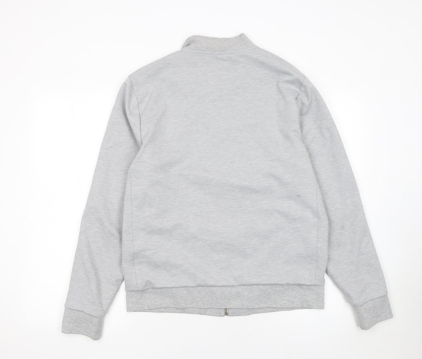Burton Menswear London Men's Grey Full Zip Sweatshirt Size M
