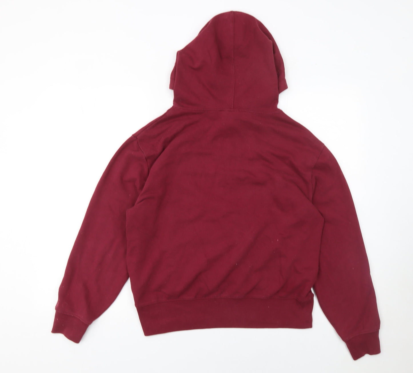 GAP Womens Burgundy Pullover Hoodie Small Cotton Casual Wear