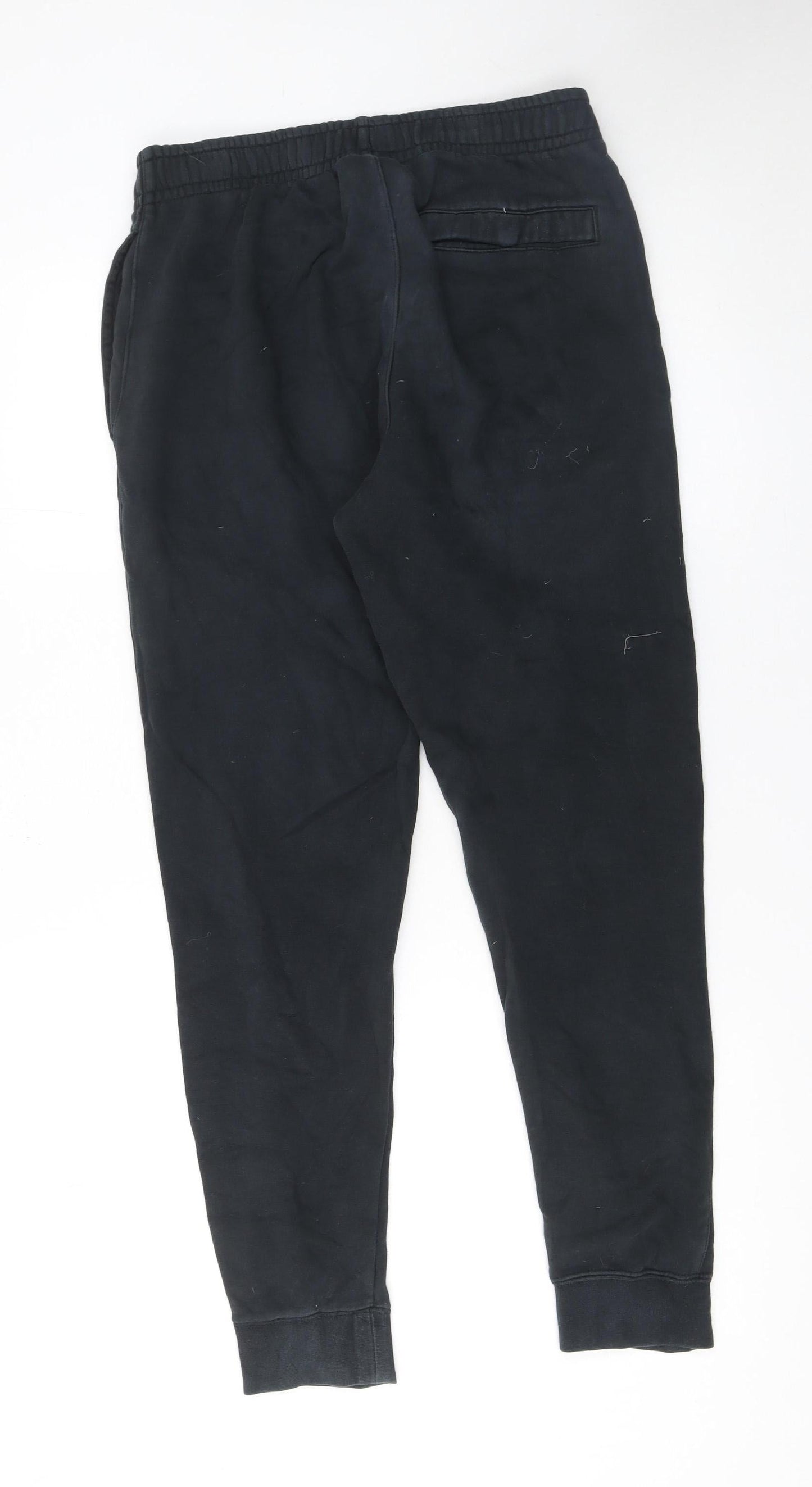 Nike Men's Black Small Jogger Sweatpants Cotton Blend