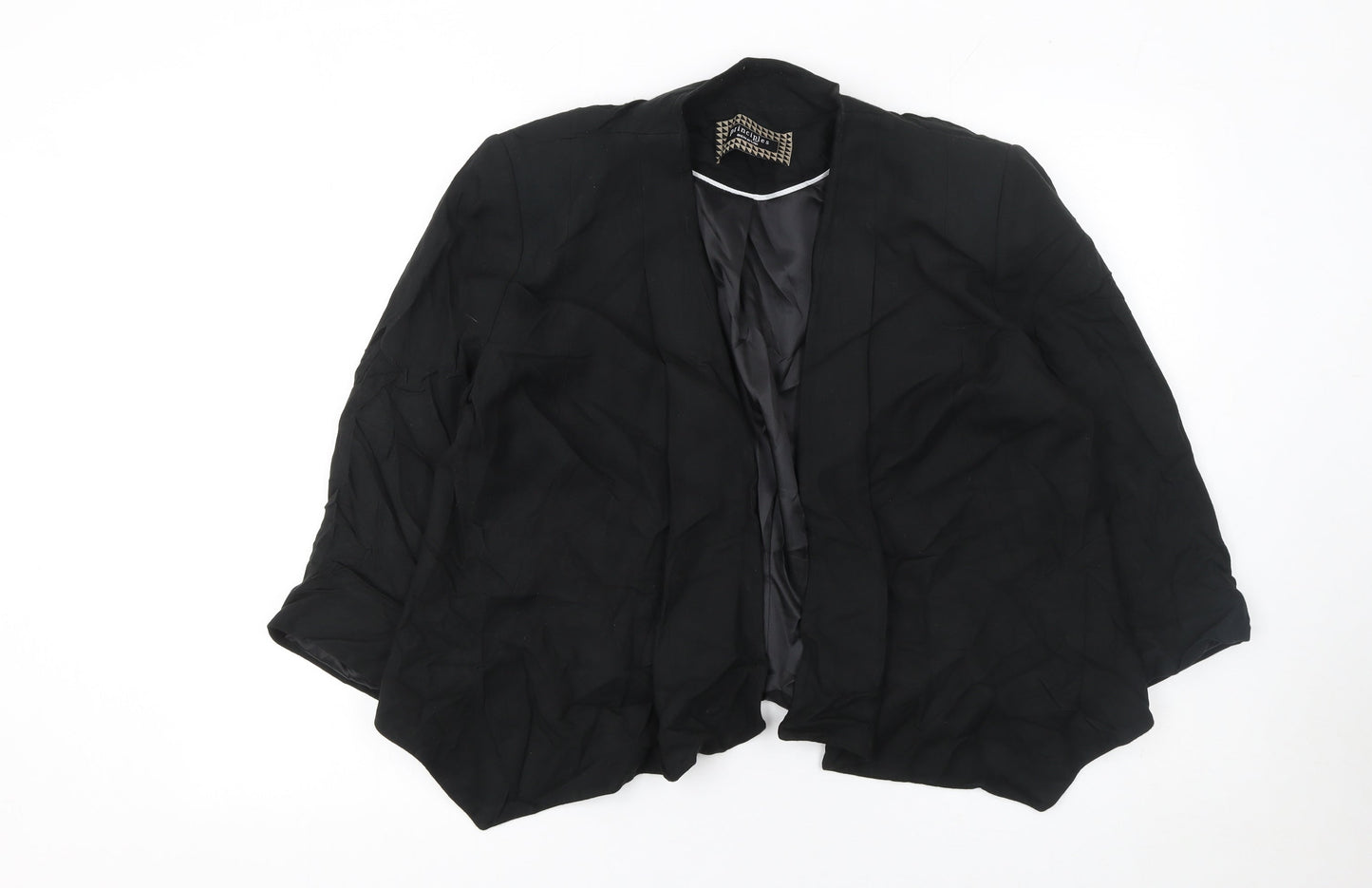 Principles by Ben de Lisi Womens Black Shawl Collar Blazer Size 18