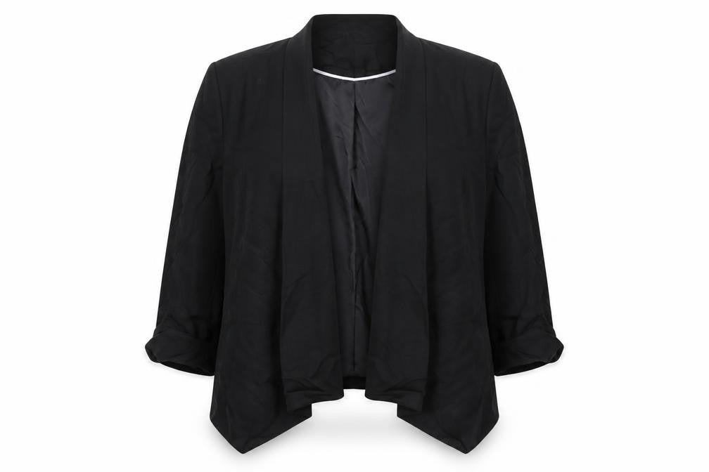 Principles by Ben de Lisi Womens Black Shawl Collar Blazer Size 18