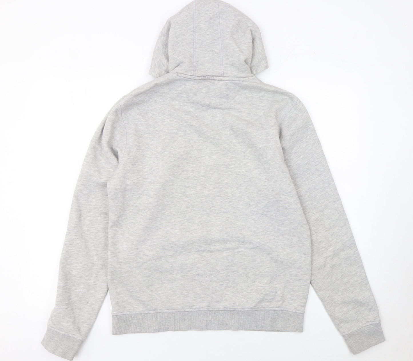 Farah Men's Grey Pullover Hoodie Size M Classic Logo Sweatshirt