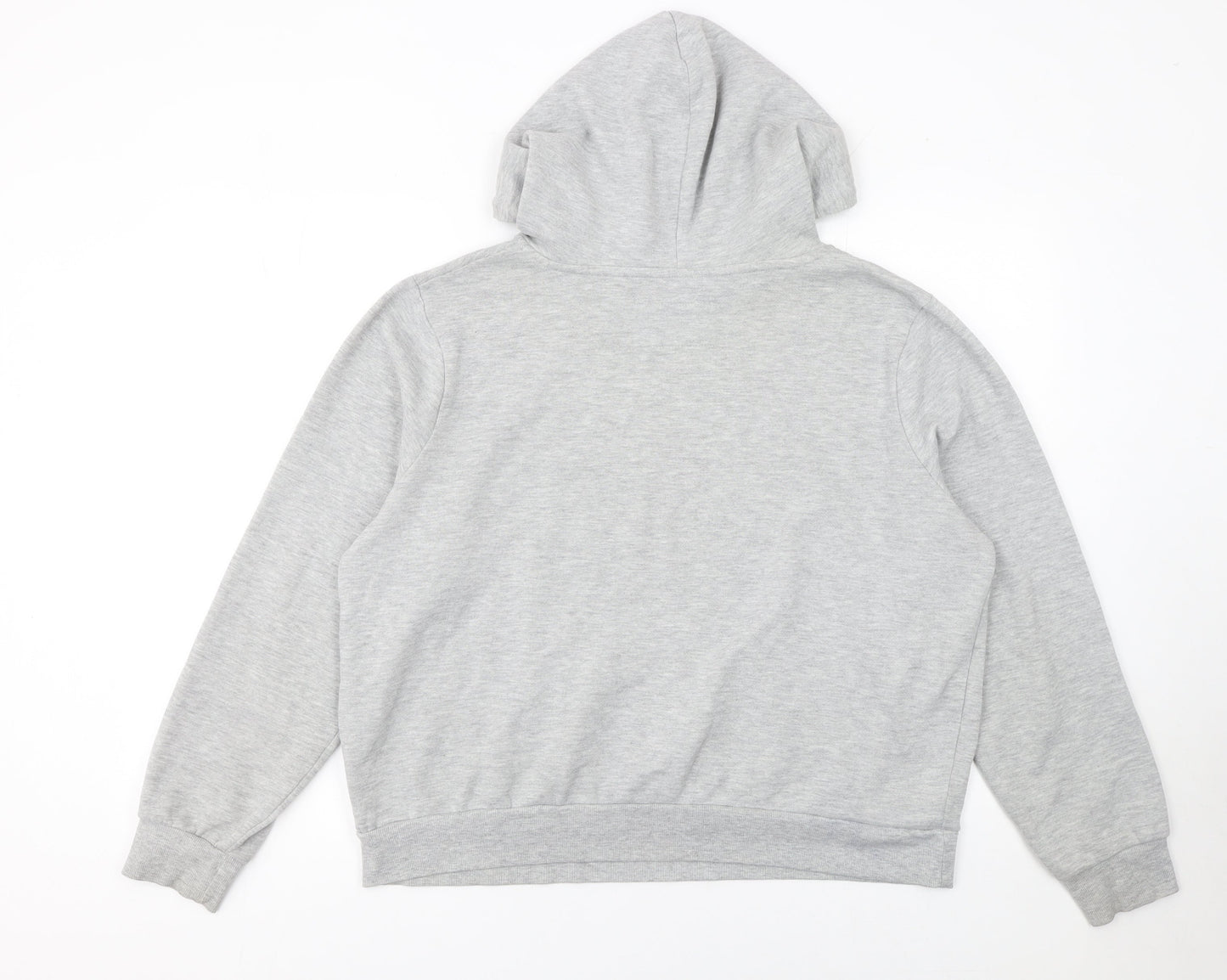 Atmosphere Women Grey Hoodie Size 18 Pullover Forever Print Casual