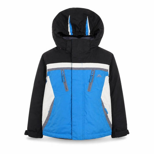 Trespass Boys Blue Waterproof Winter Puffer Jacket 3-4 Years