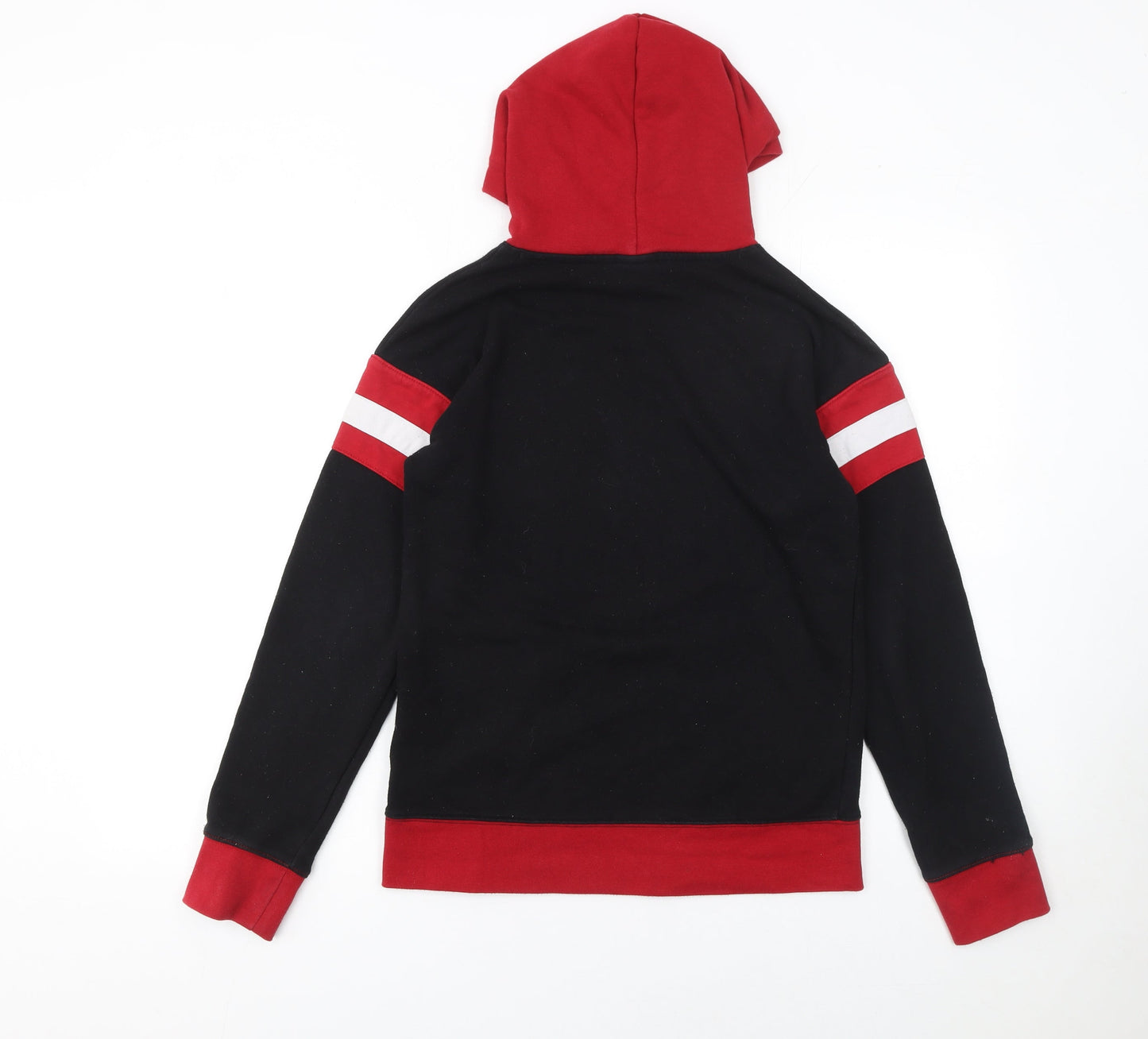 Jordan Boys Black Red Pullover Hoodie 12-13 Years Basketball Graphic